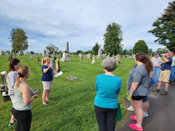 Bagdad Cemetery restoration tour helps preserve local history