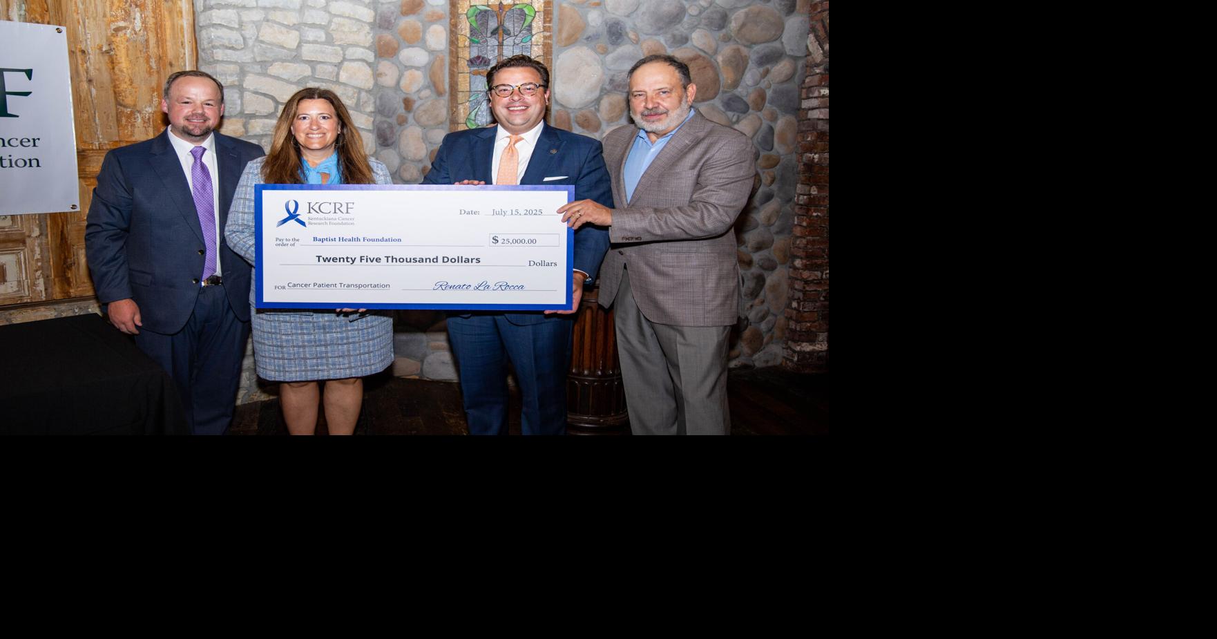 Kentuckiana Cancer Research Foundation awards scholarships and grants