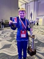 10-year-old baller David Bowling claims national runner-up in 2024 Elks Hoop Shoot National Finals