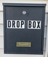 Magnet Drop Box relocated to library