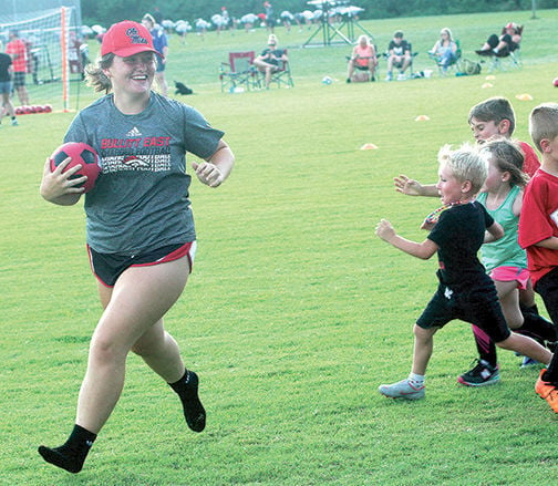 Charger soccer camp a kick in the grass