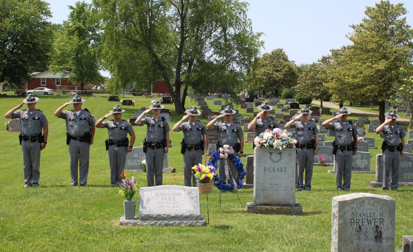 KSP honors fallen troopers Pickard, Harris