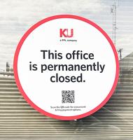 KU office permanently closed
