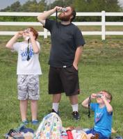 Eclipse viewers witness history