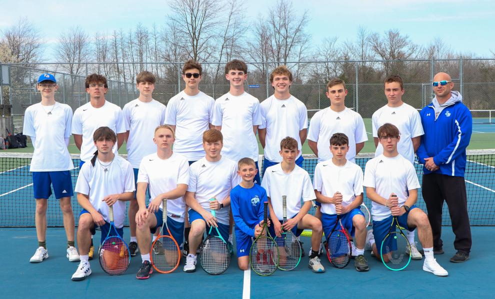 Boy tennis team