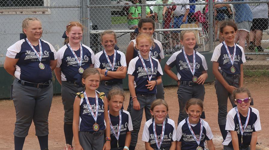 Softball 8U Coach Pitch team ends weekend as state tournament runners