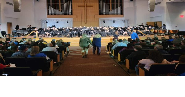 The LaRue County Band of Hawks participated in All District and Honor