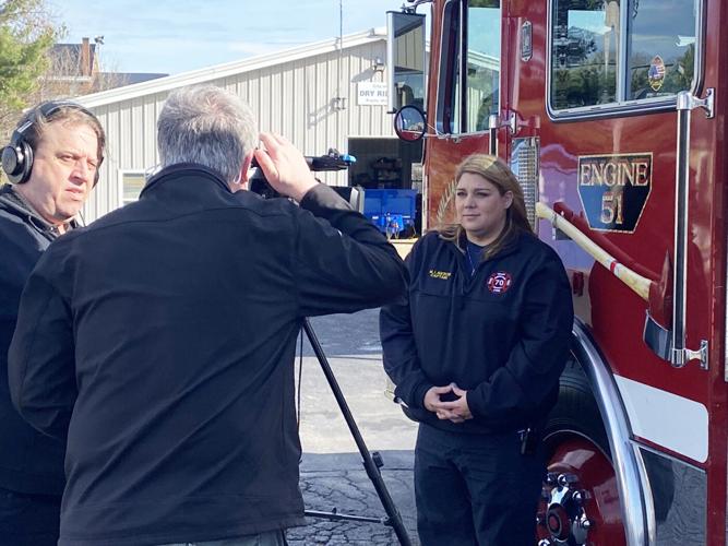 Melanie Lawson and Engine 51