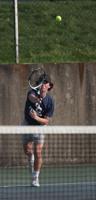 Grant County tennis teams play away match against Lloyd Memorial