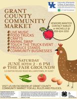 First Grant County Community Market to be June 10