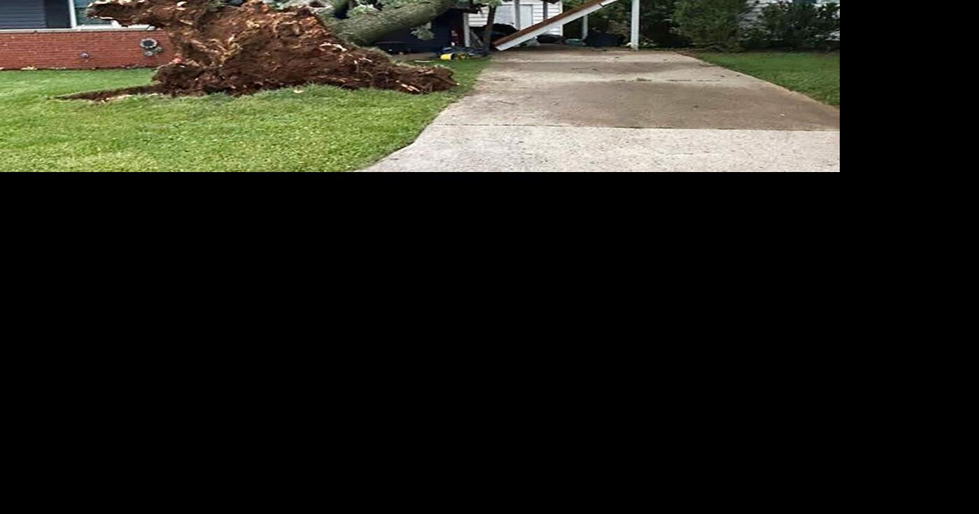Storm tears through Harrison County
