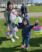 Easter Egg hunting at Grant County Park