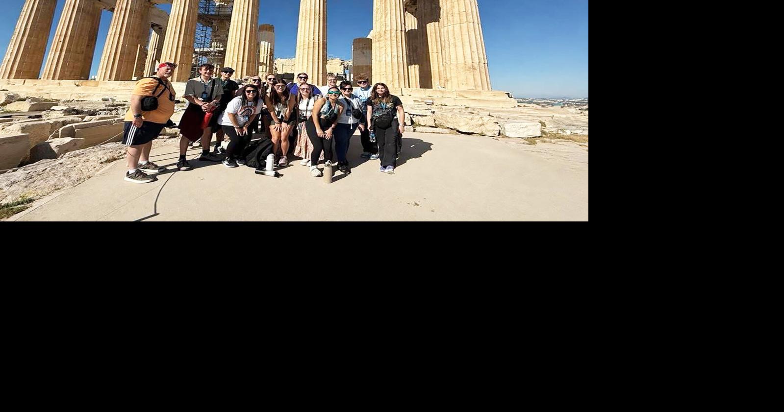 Williamstown students explore history and culture during Greece trip