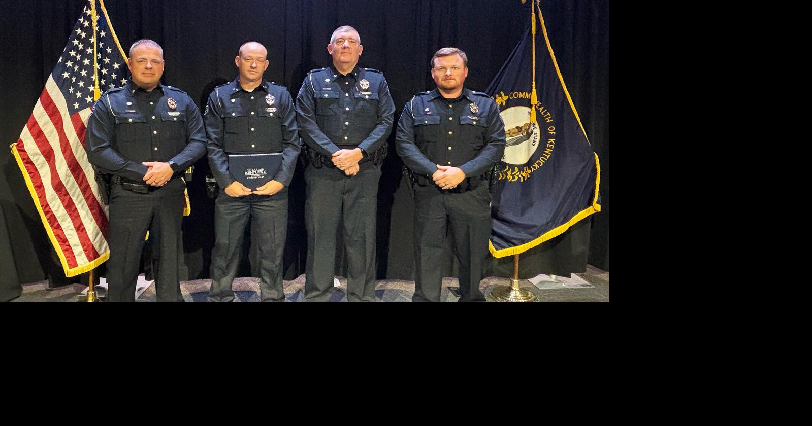 Micah Carter graduates from the Kentucky Department of Criminal Justice Training