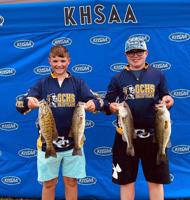Grant County bass fishermen compete at KHSAA championships