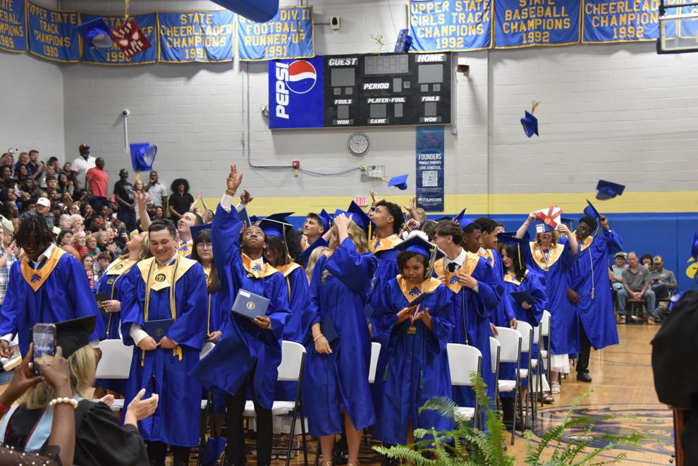 Lewisville students walk the line