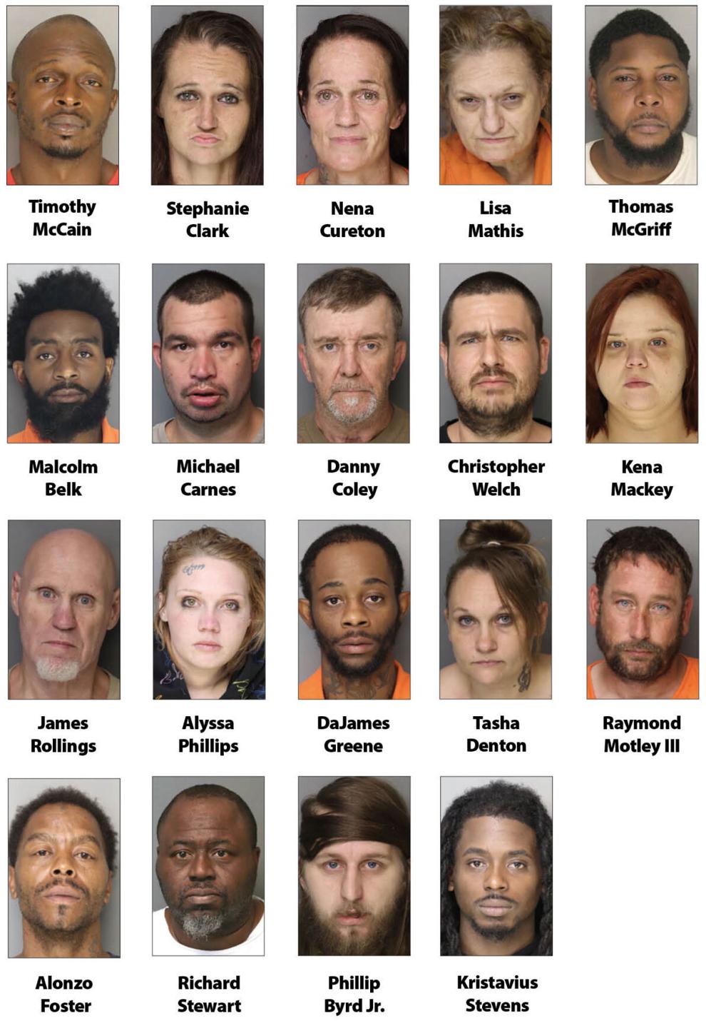 LCSO arrests 19 on drug charges The Lancaster News