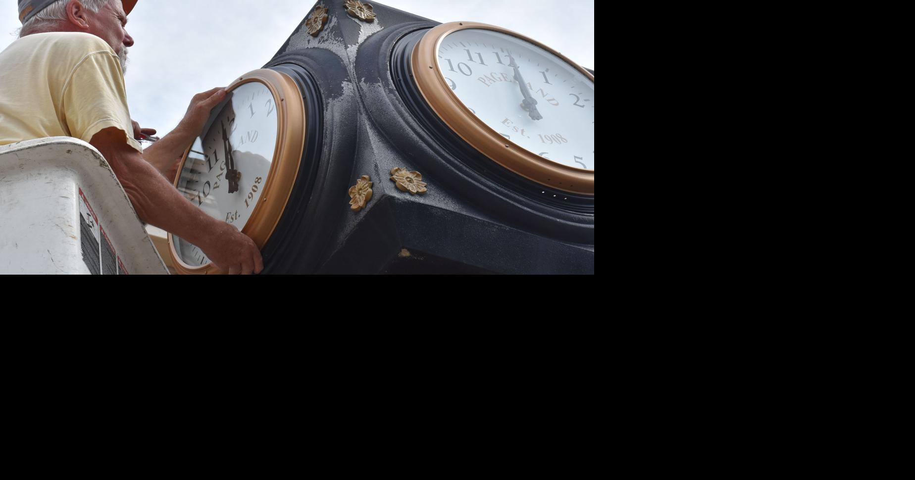 Pageland's clock finally on time Progressive Journal