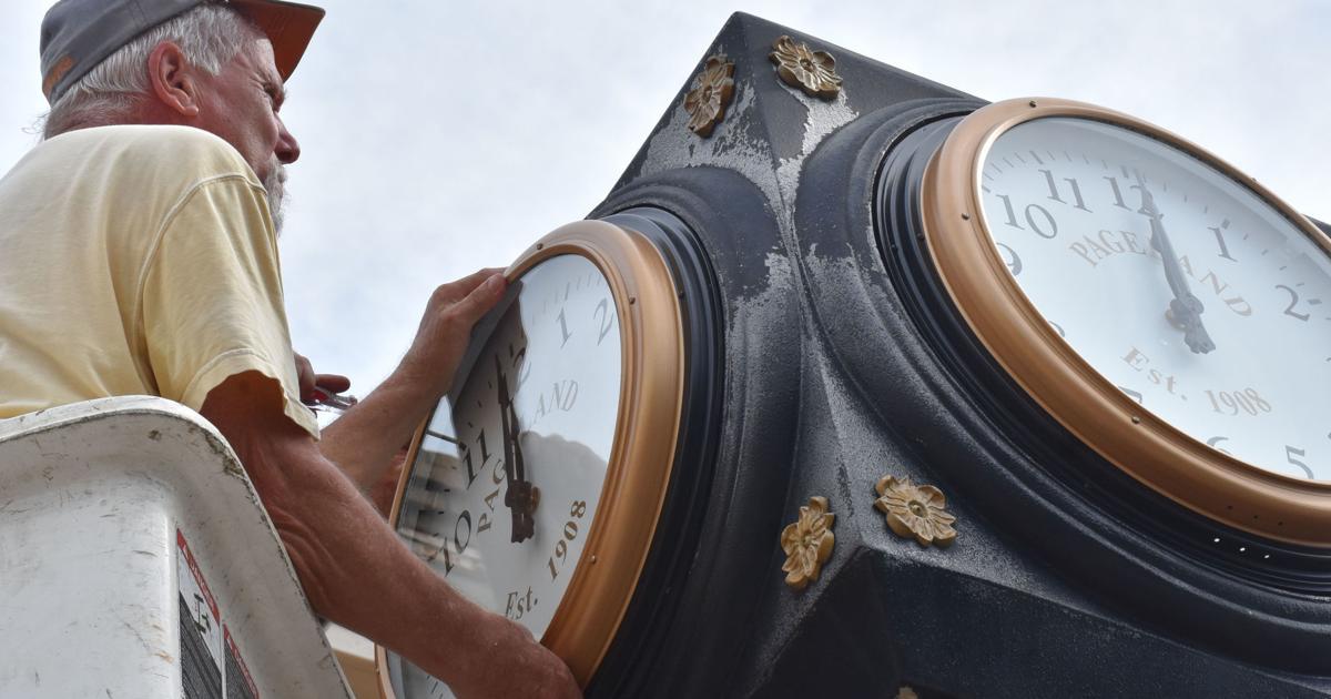 Pageland's clock finally on time Progressive Journal