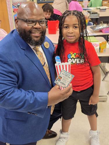 Monday was the first day of school for Williams too