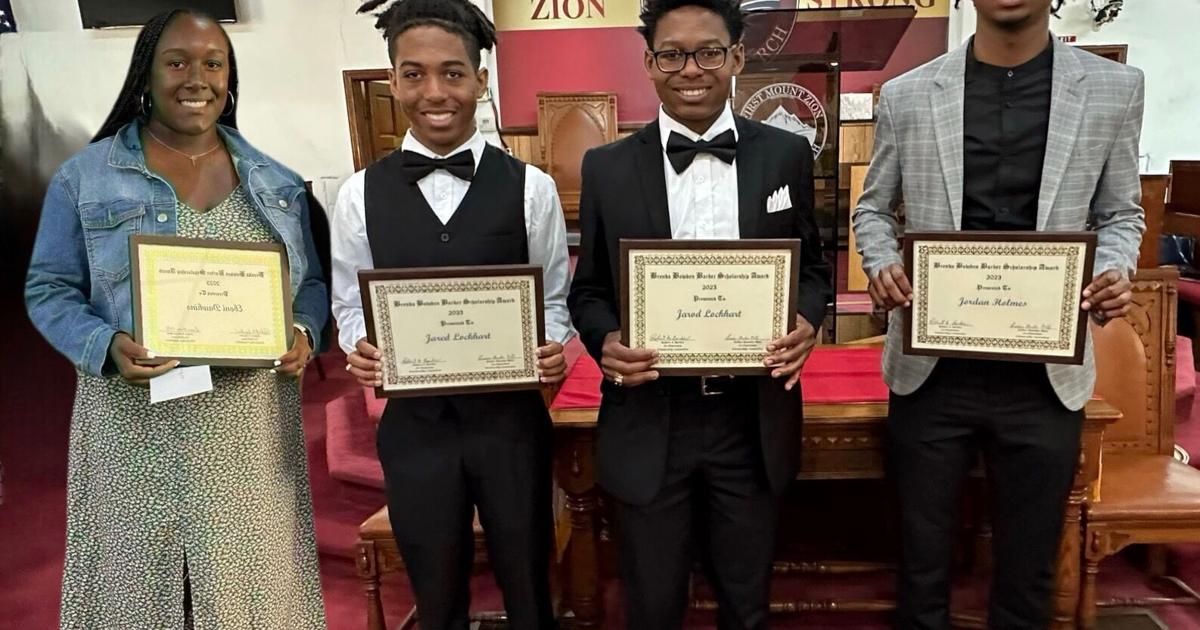 Brenda Bowden Barber Scholarships presented to four students The News