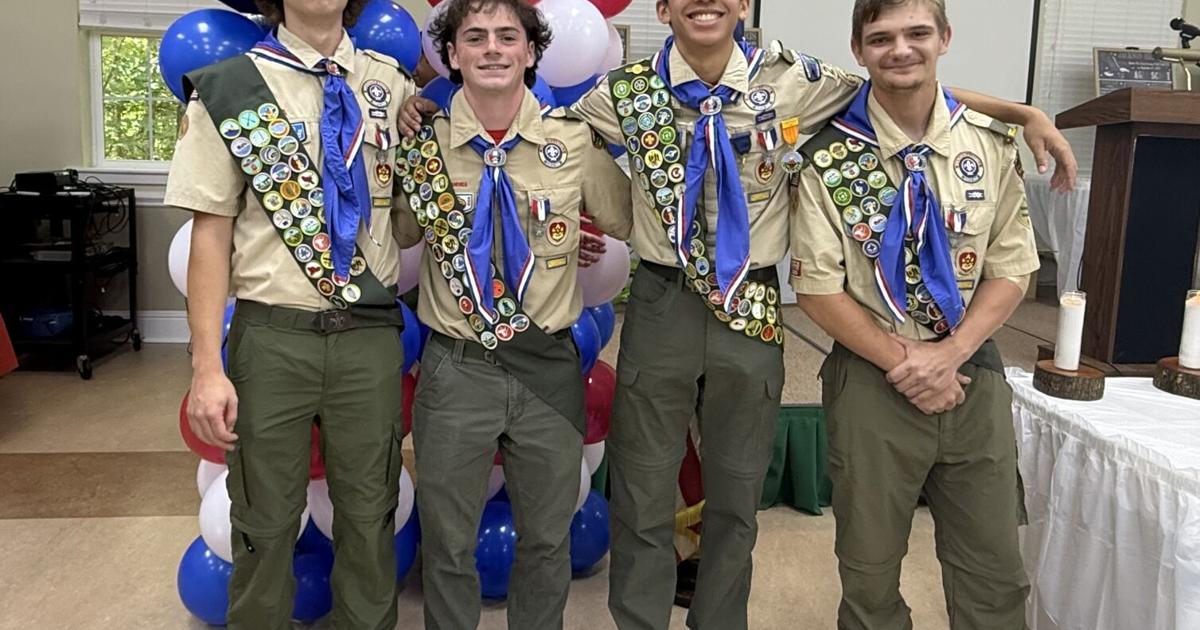 Soaring like Eagles: Four Troop 275 Scouts achieve Eagle Scout rank ...