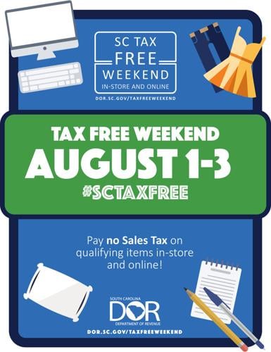 South Carolina’s 2025 Tax Free Weekend starts Friday, August 1 | The ...