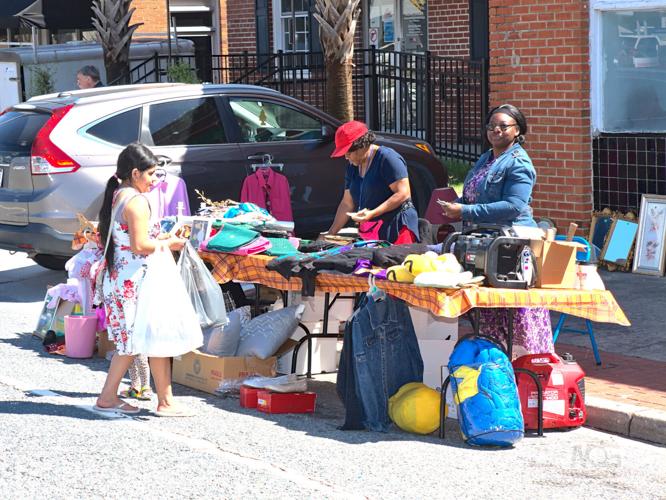 Pageland Community Yard Sale held uptown Progressive Journal