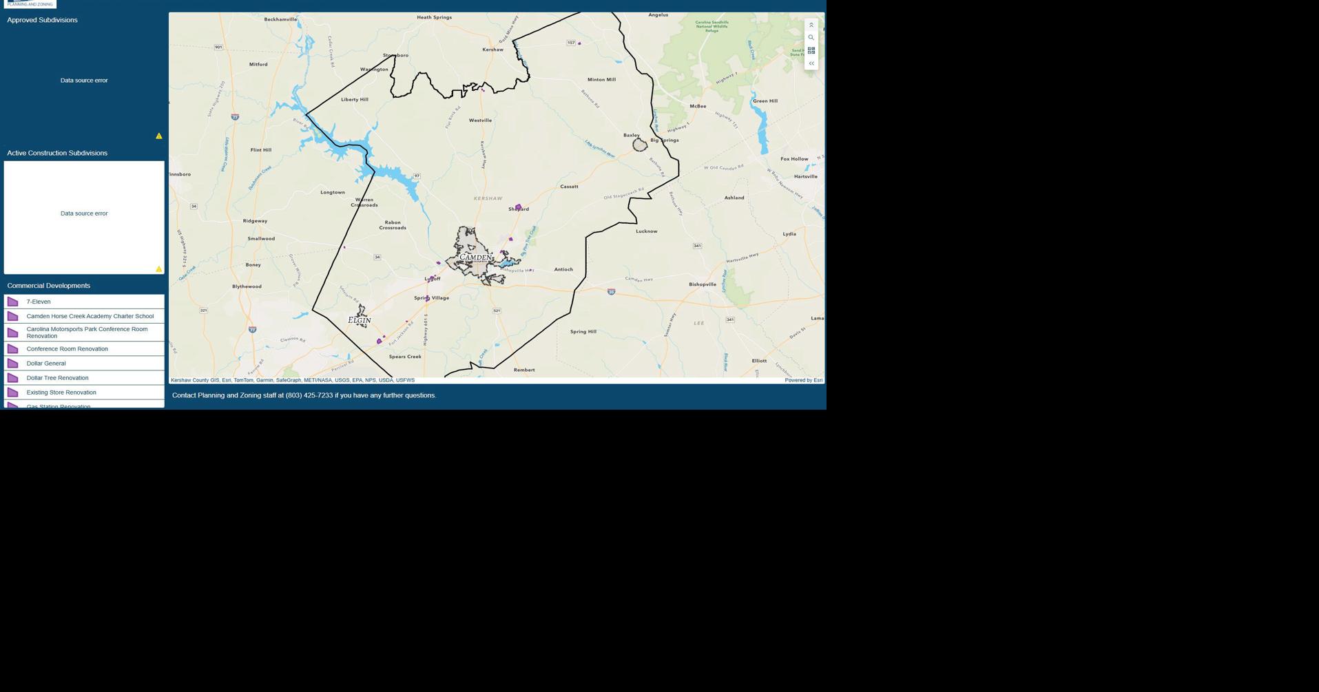 New county interactive development map unveiled | Camden | pmg-sc.com