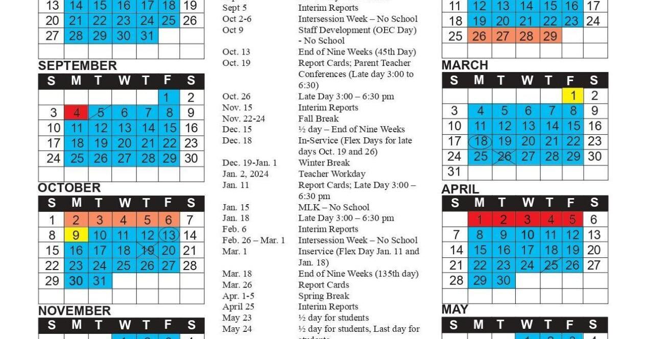 Chesterfield County 2023-2024 Calendar | Progressive Journal | pmg-sc.com Chesterfield County 2023-2024 Calendar | Progressive Journal | pmg-sc.com