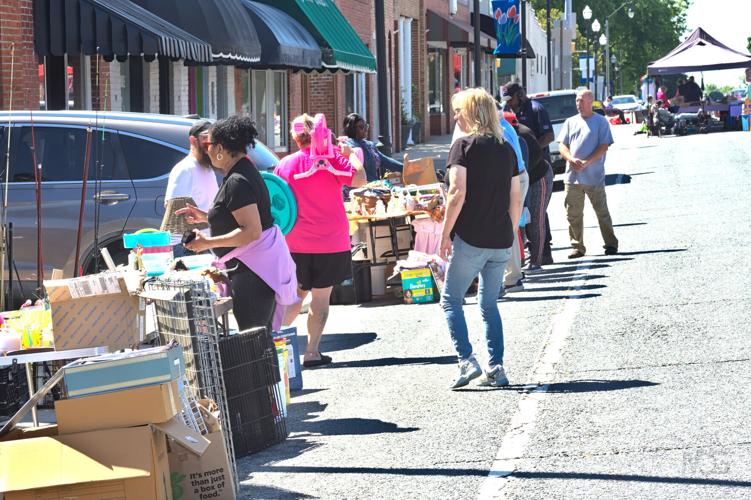 Pageland Community Yard Sale held uptown Progressive Journal