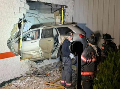Car crashes into building | News | pmg-va.com