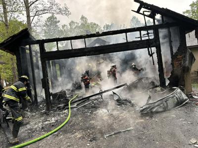Goode fire contained to garage