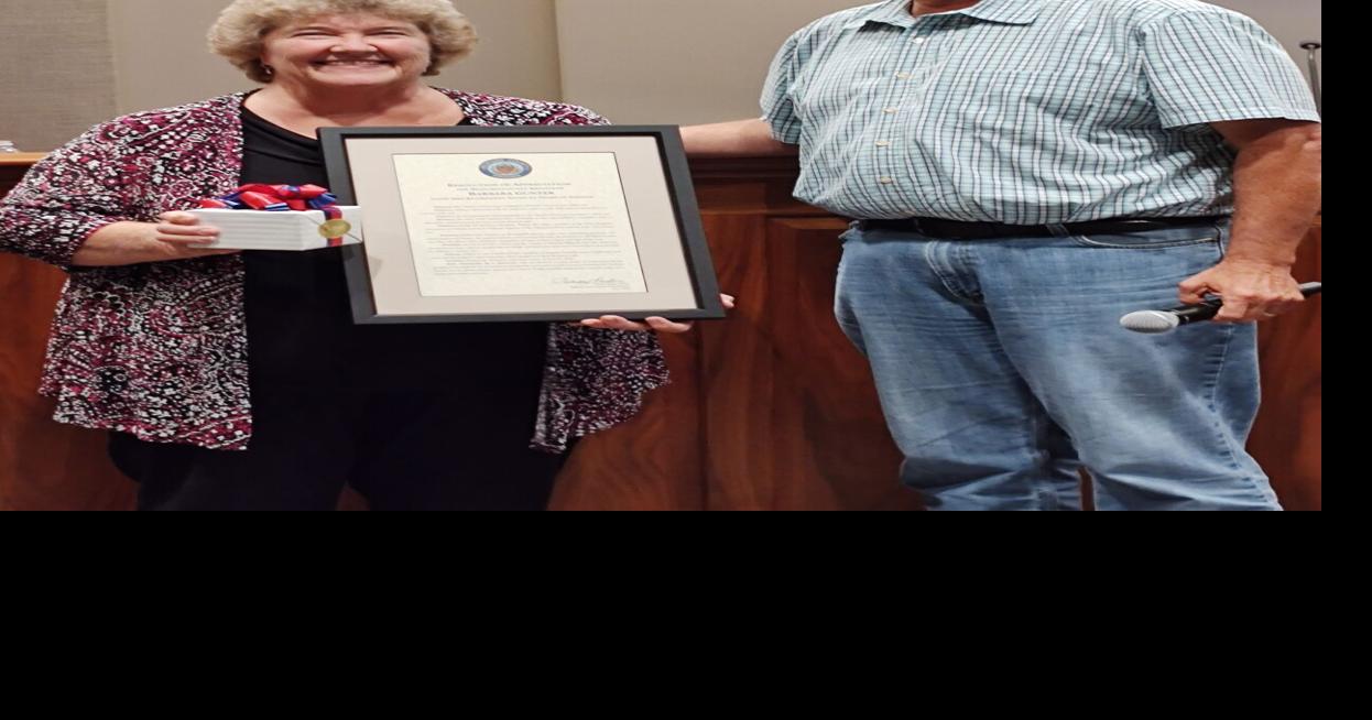 Supervisors recognize Gunter on retirement