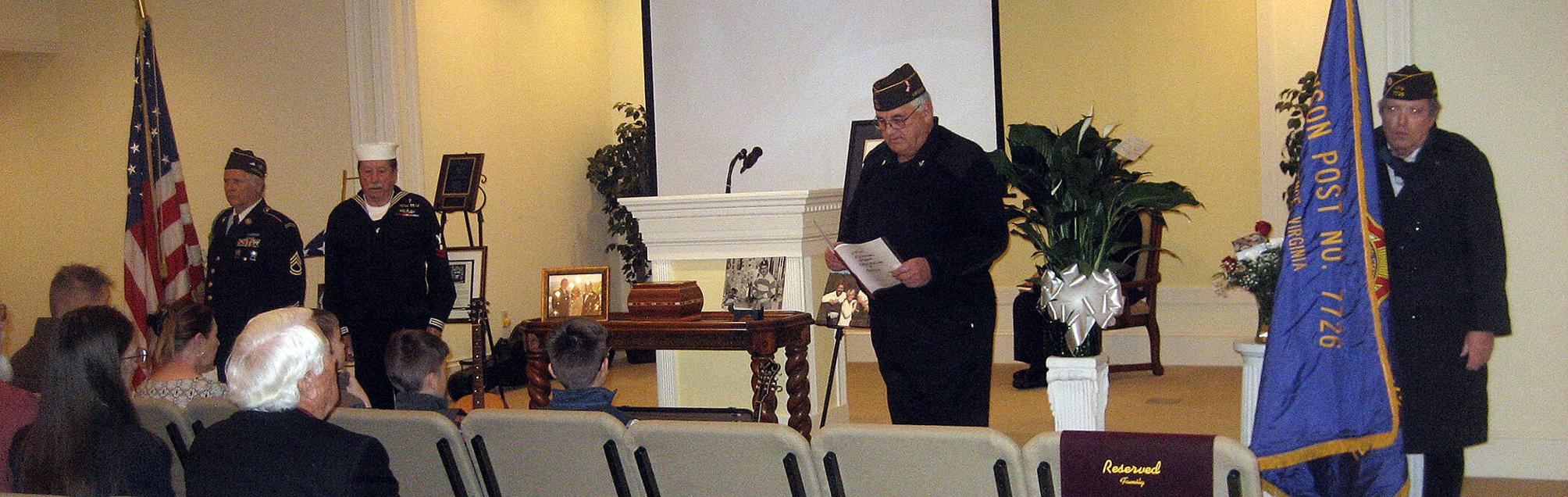 Barr Military Rites Obituaries