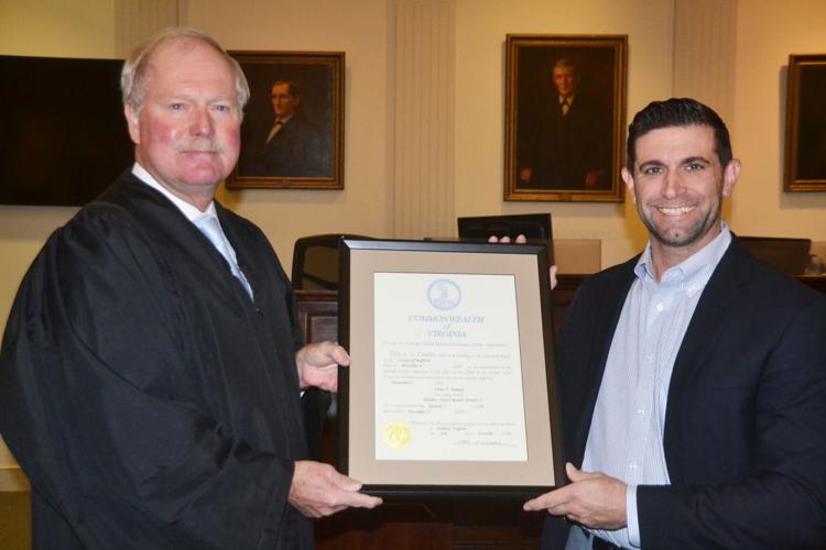 Judge holds swearing in ceremony News pmg va com