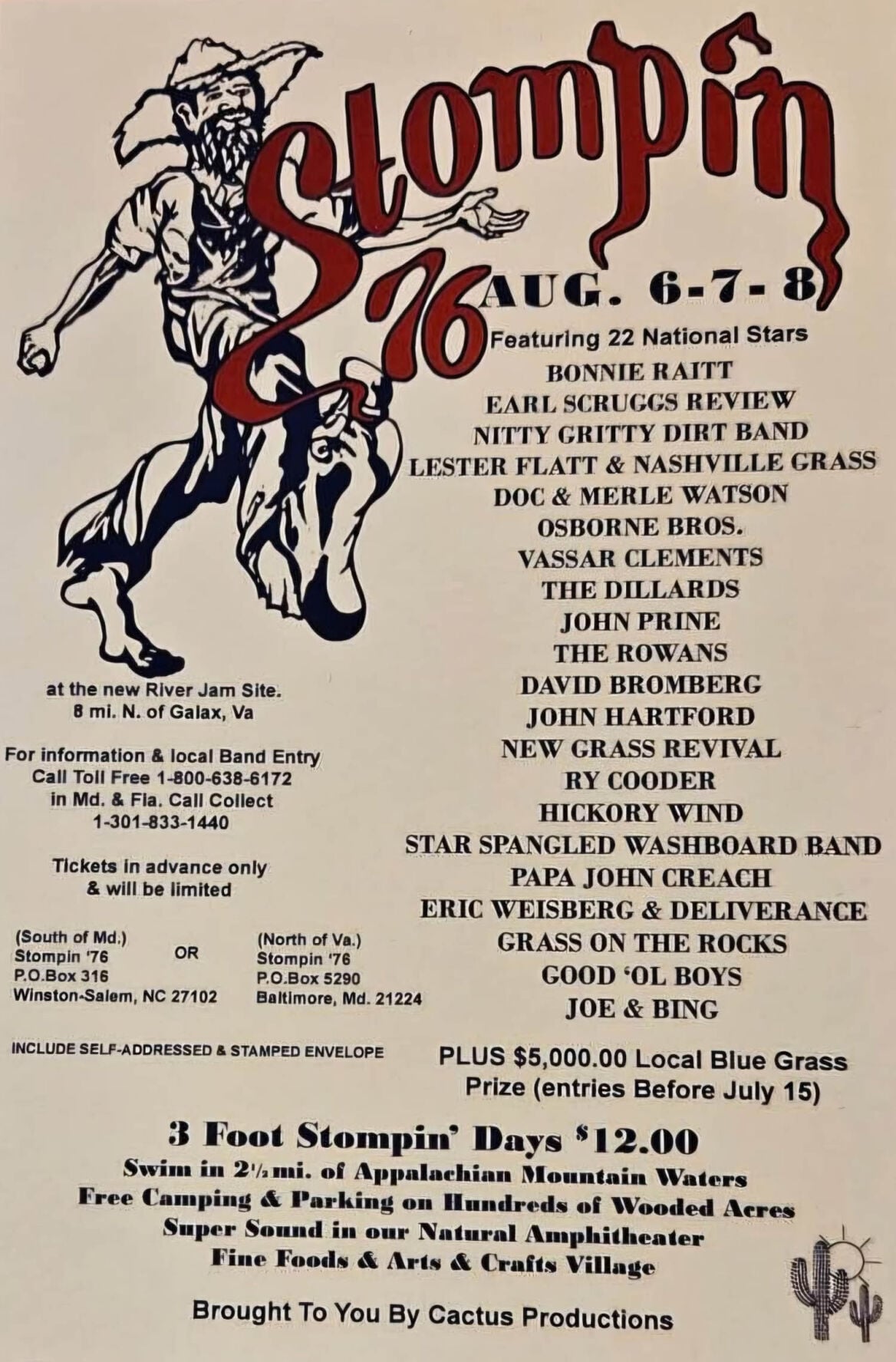 Remembering the epic Stompin' 76 music festival | News | pmg-va.com