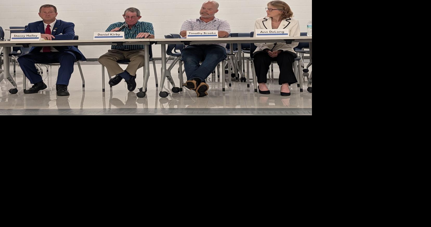 Four vie for three seats on Town Council