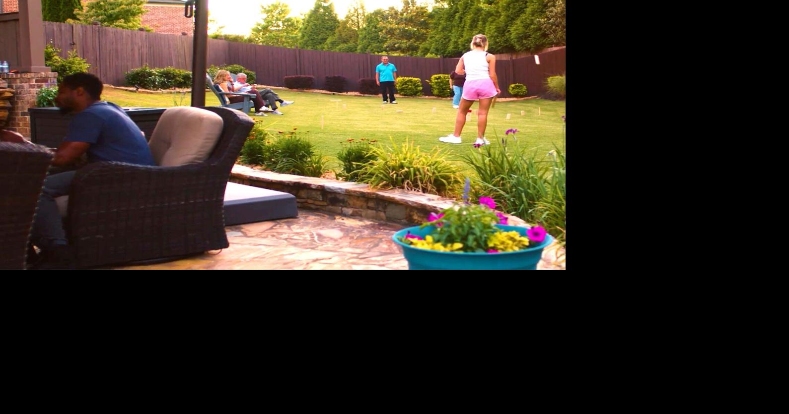 How to create a dedicated backyard game space