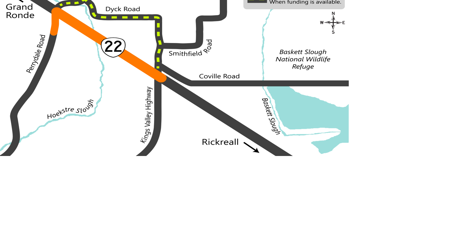Perrydale Road/Kings Valley Highway project starts this week