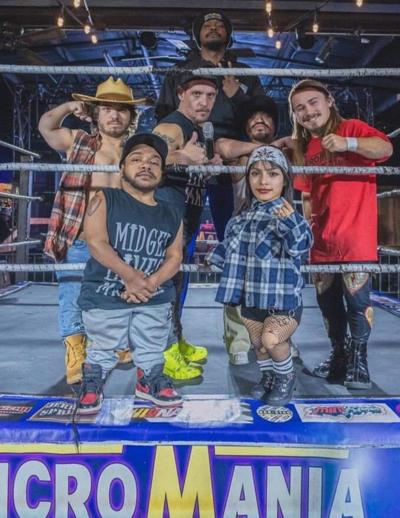 Expect big fun at MicroMania Wrestling event Sports polkio com