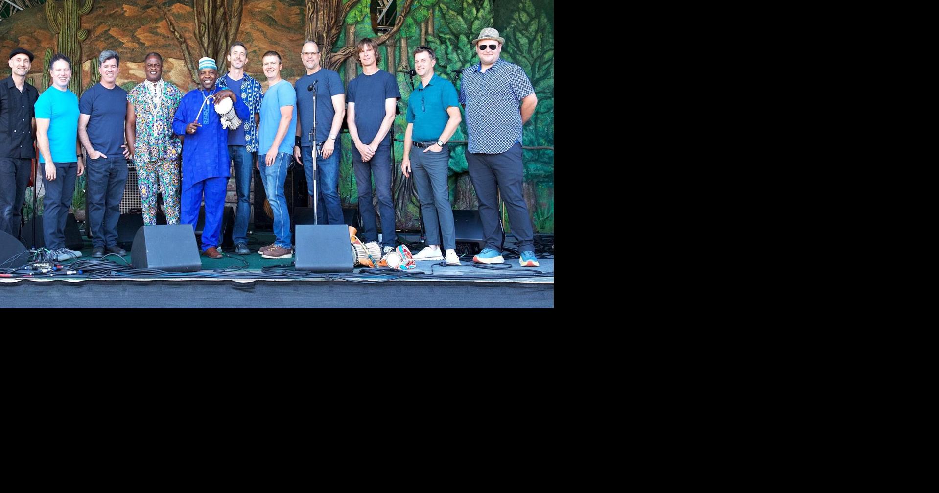 Jujuba brings Afrobeat energy to Music in the Park