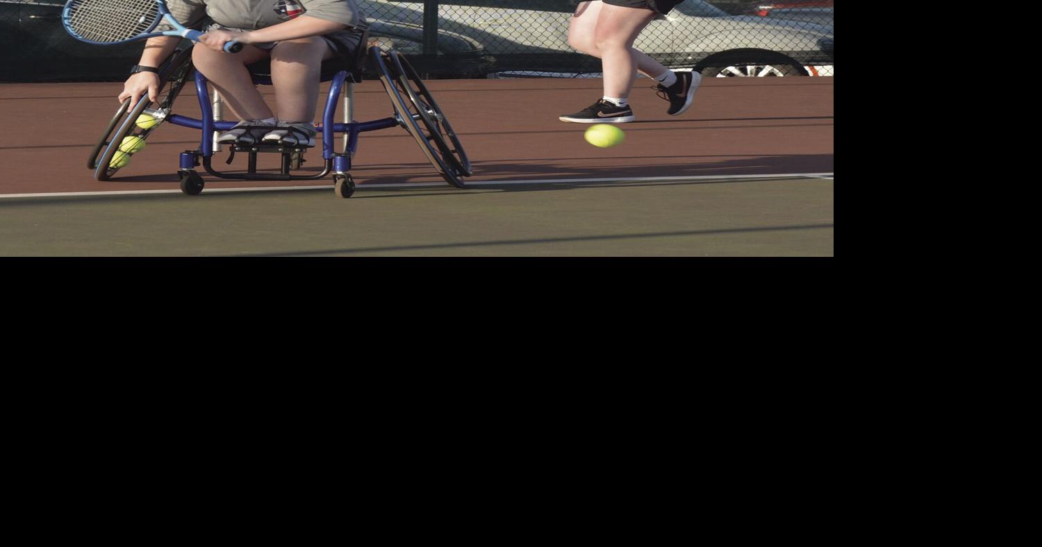 Dragons debut first wheelchair girls tennis player | Sports | polkio.com