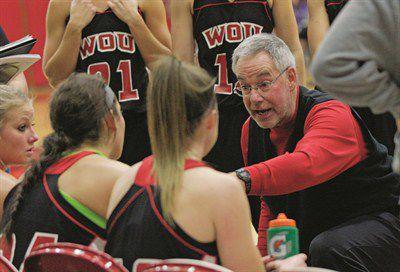 College Basketball Western Oregon Women S Coach Greg Bruce To