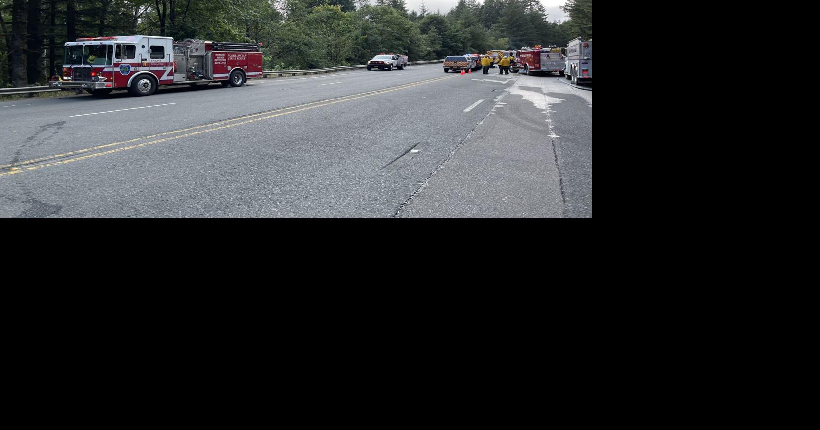 Fire districts combine to extinguish fire off Highway 18 | News ...