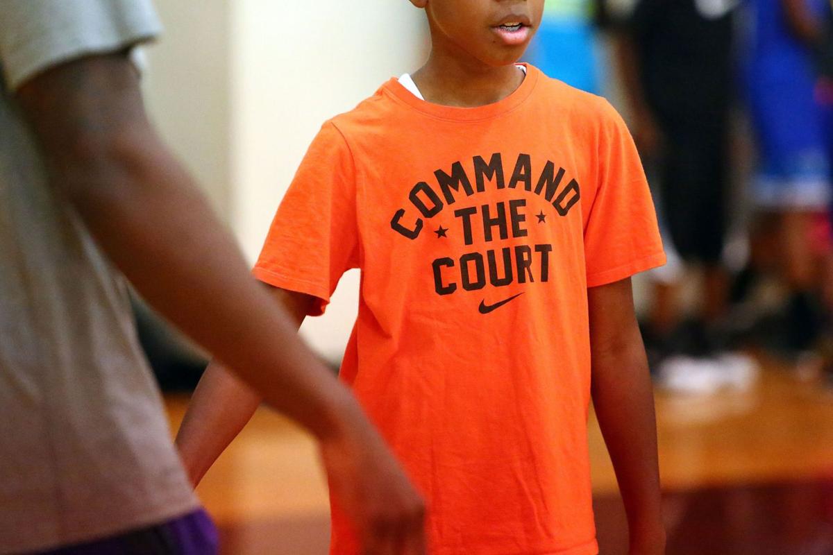 Khris Middleton basketball camp