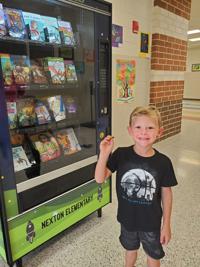 Books, Not Snacks, Dispensed by Special Vending Machine 1