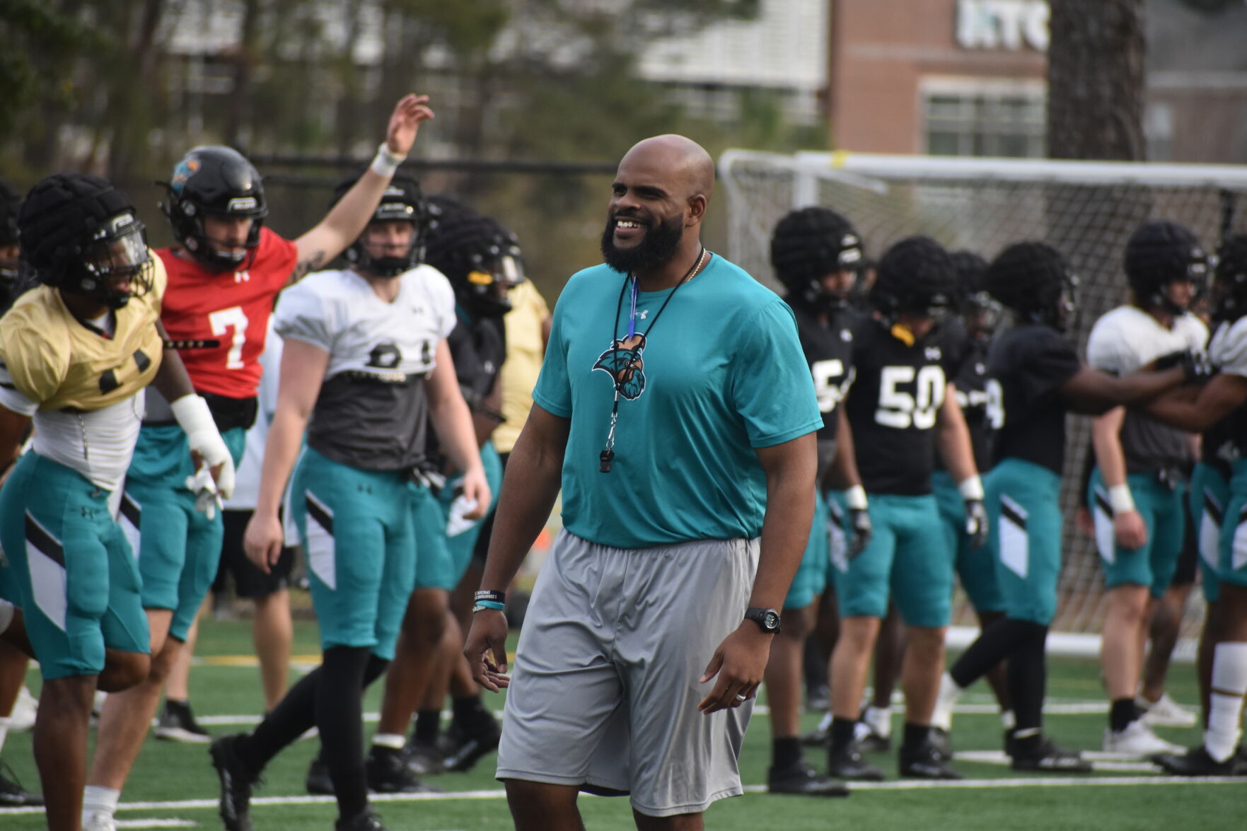 New Coastal Carolina strength coach Quinn Barham already making