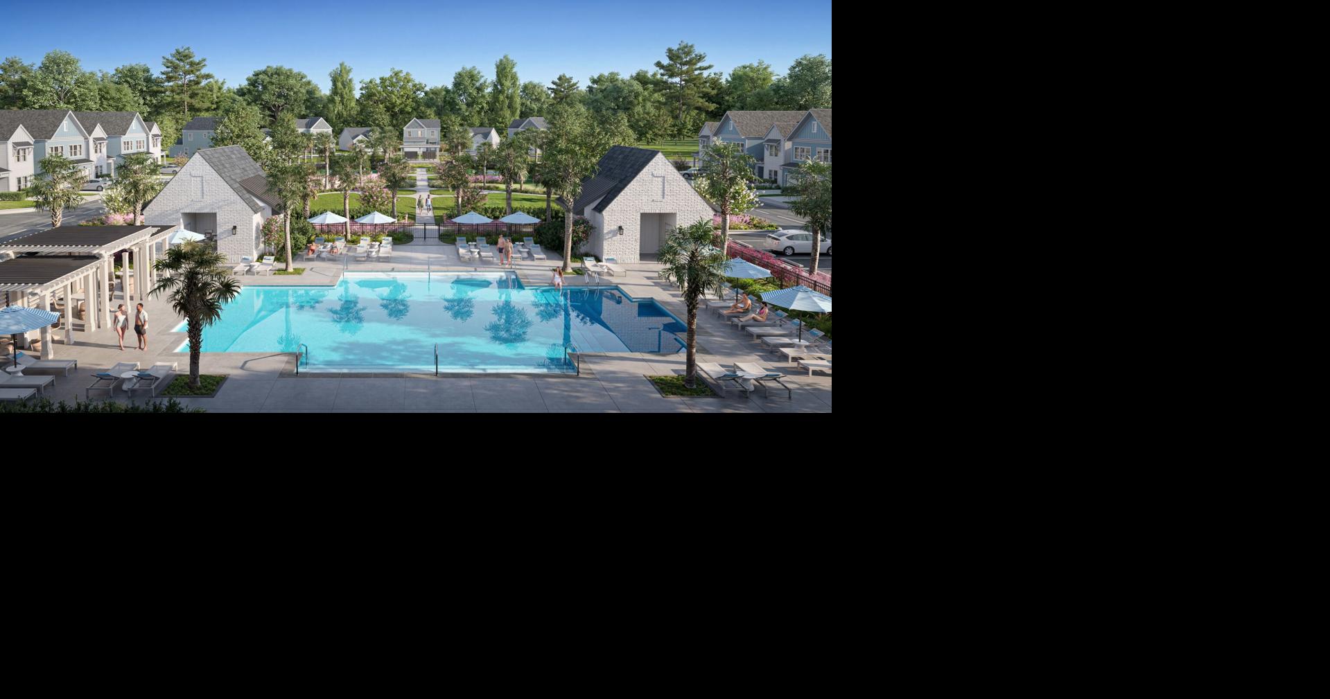 Charleston firms break ground on 266 townhomes with pool, pickleball courts and putting green