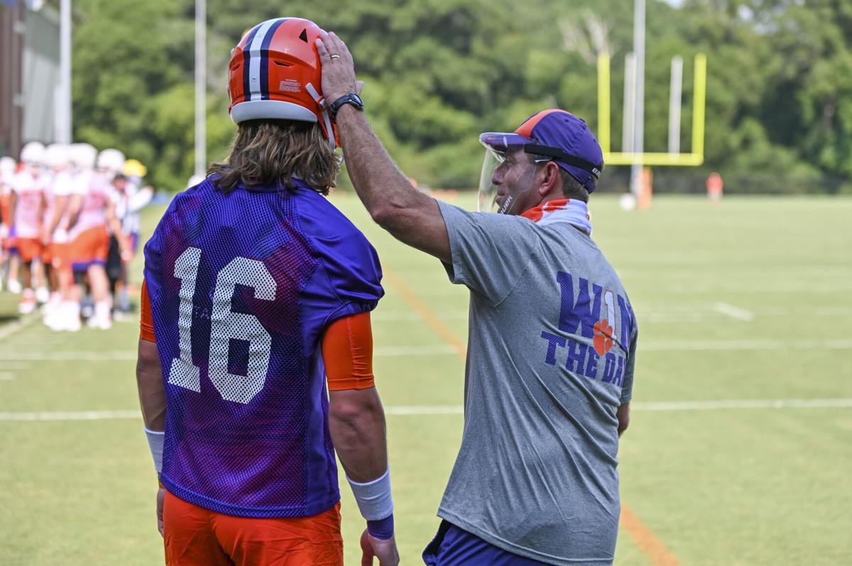 Clemson S Dabo Swinney Supports Players Social Justice Push But Not Blm Stickers Clemson Postandcourier Com